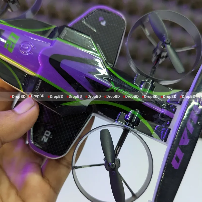 2-in-1 Flying RC Car Drone – Land & Air Stunt Vehicle for Dual-Mode Fun - Best Price in Dhaka