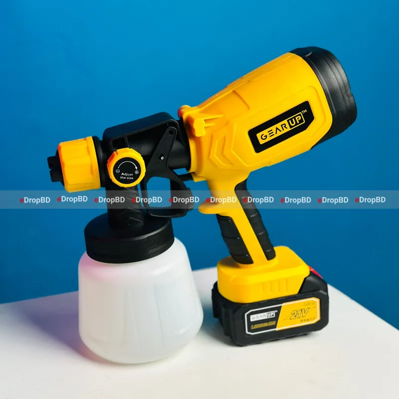 GearUP Rechargeable Cordless Paint Spray Machine - Best Problem Solving Product