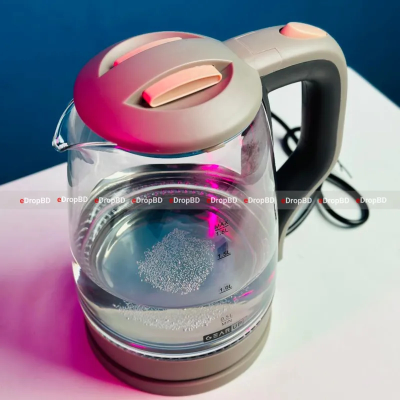 GearUP GK15 Electric Glass Kettle 1.8L (1500W)