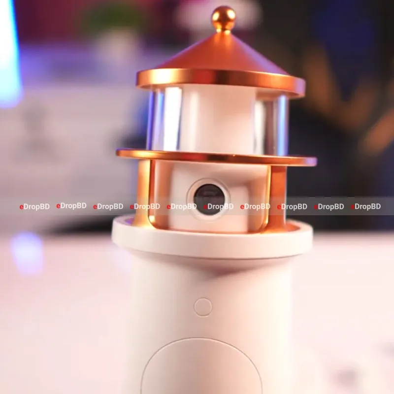 Moon lamp lighthouse with remote - Moon Lamp Projection Lighthouse Night Light