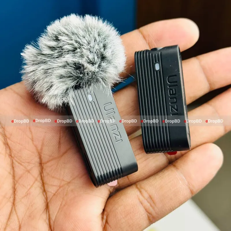 Ulanzi A100 Wireless Lavalier Microphone - Best Price In Bangladesh